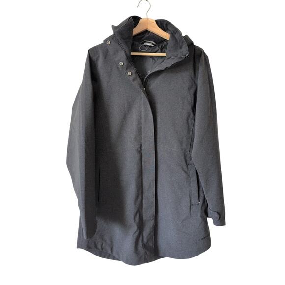 ExOfficio Travel Jacket Womens Small 4 6 Gray Full Zip Wind Rain Outdoor Hiking - Picture 1 of 9